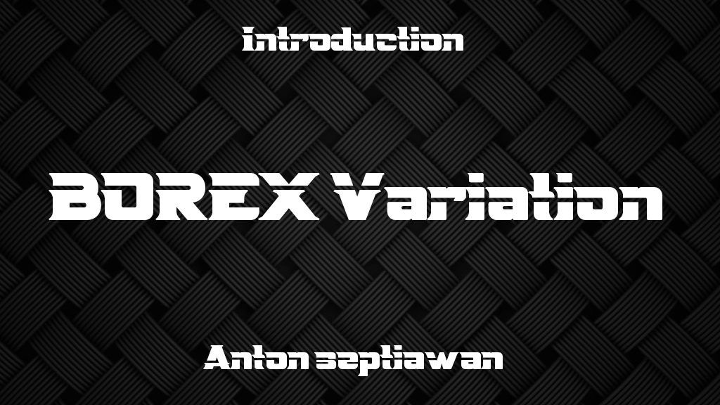 BOREX Variation Font Sample Image 1