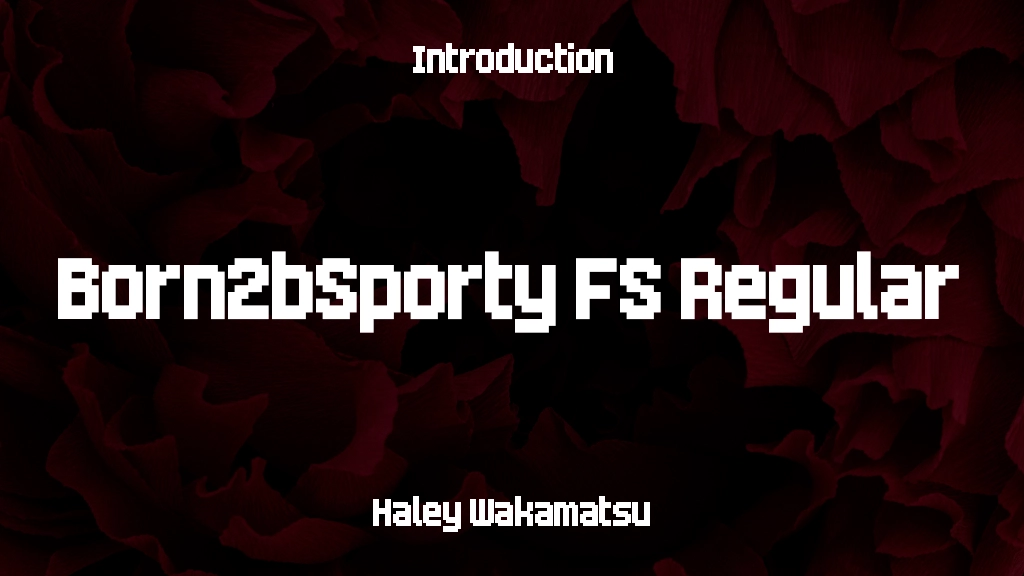 Born2bSporty FS Regular Font Sample Image 1