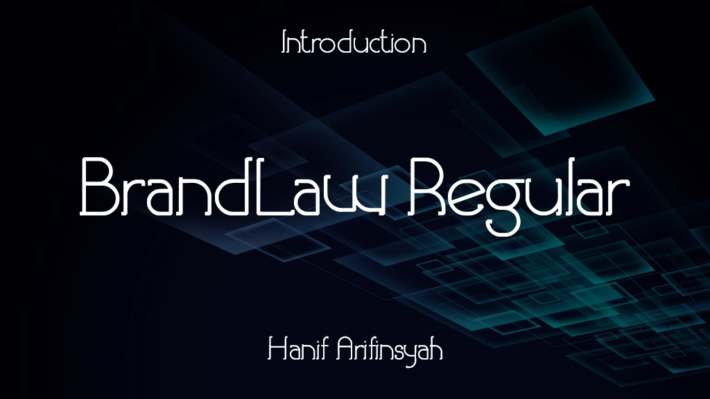 BrandLaw Regular Font Sample Image 1