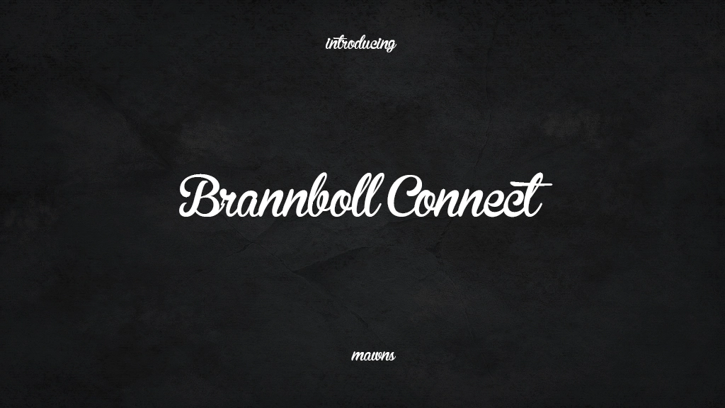 Brannboll Connect Font Sample Images  1