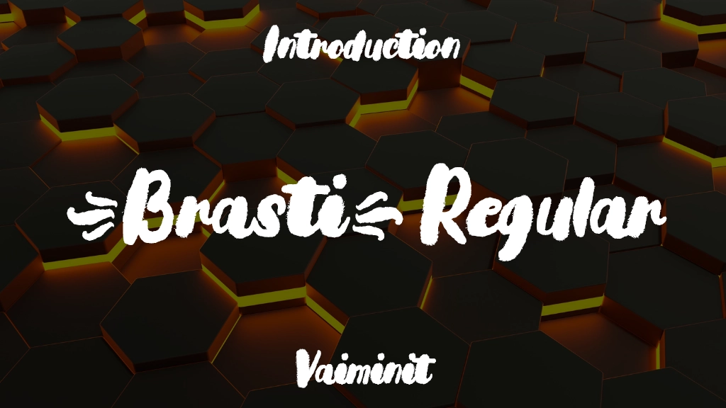 Brasti Regular Font Sample Image 1