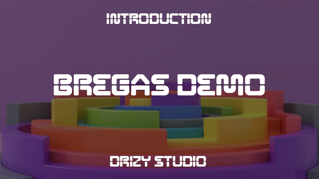 Bregas Demo Font Sample Image 1