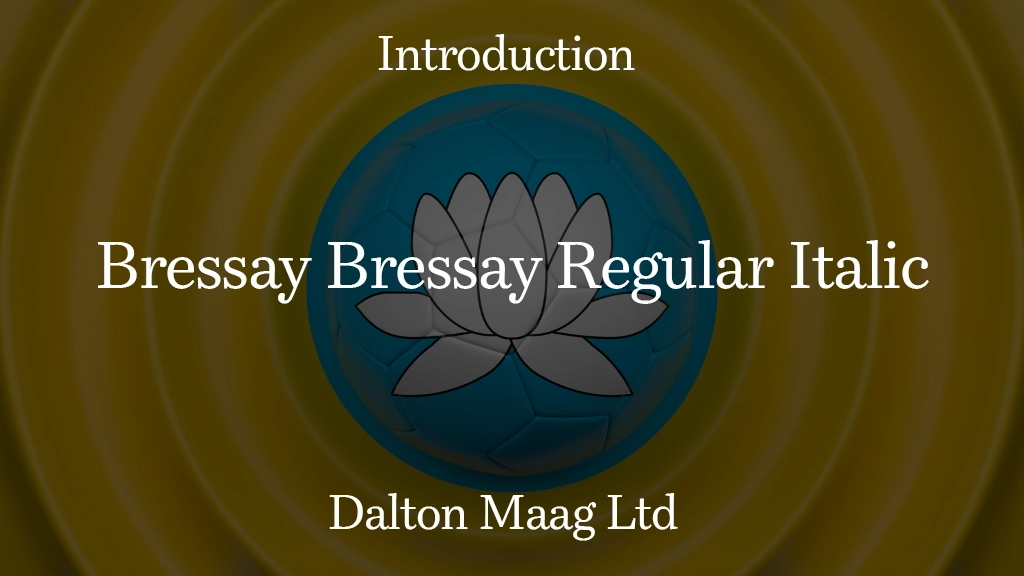 Bressay Trial Regular Font Sample Image 1