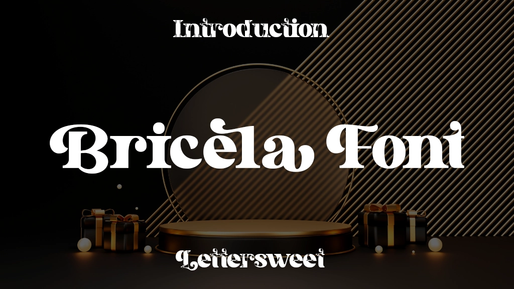 Bricela Font Font Sample Image 1