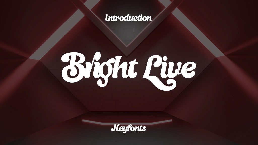 Bright Live Demo Font Sample Image 1