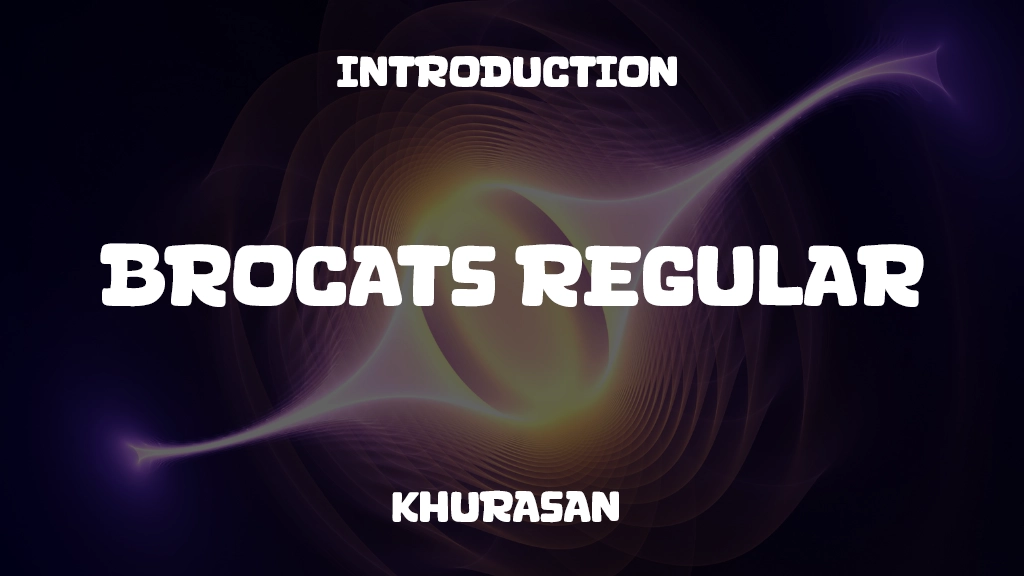 Brocats Regular Font Sample Image 1