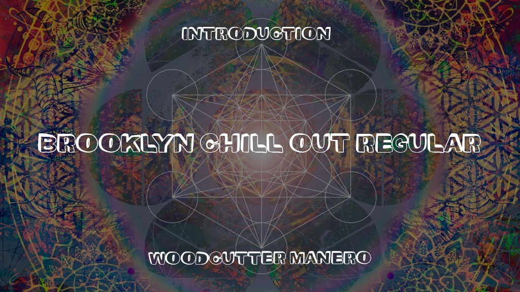 Brooklyn Chill Out Regular Font Sample Image 1