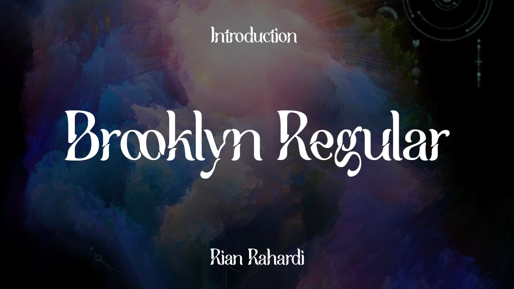 Brooklyn Regular Font Sample Image 1