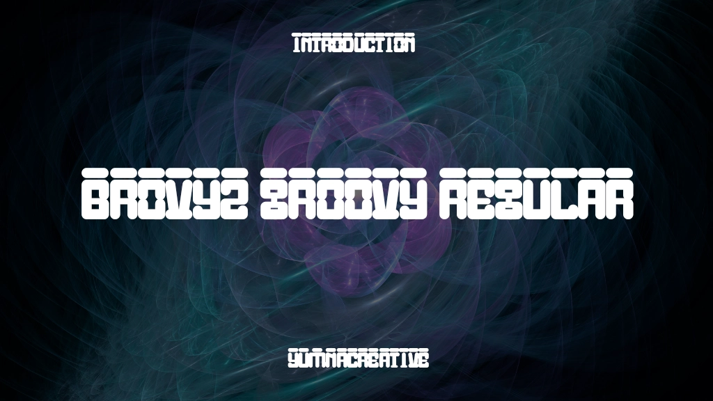 Brovyz Groovy Regular Font Sample Image 1