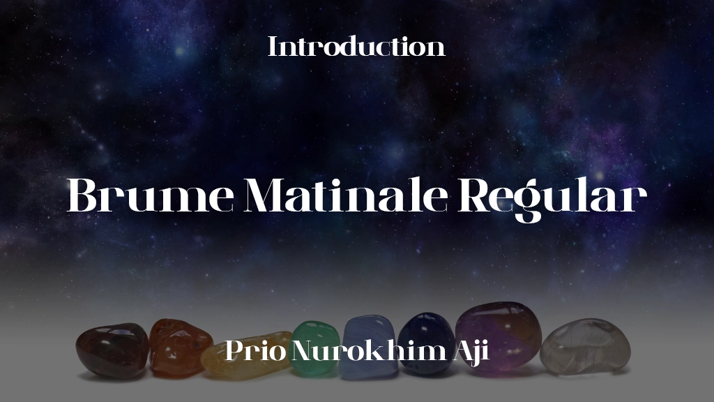 Brume Matinale Regular Font Sample Image 1