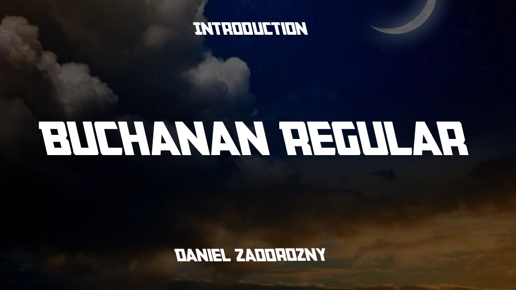 Buchanan Regular Font Sample Image 1