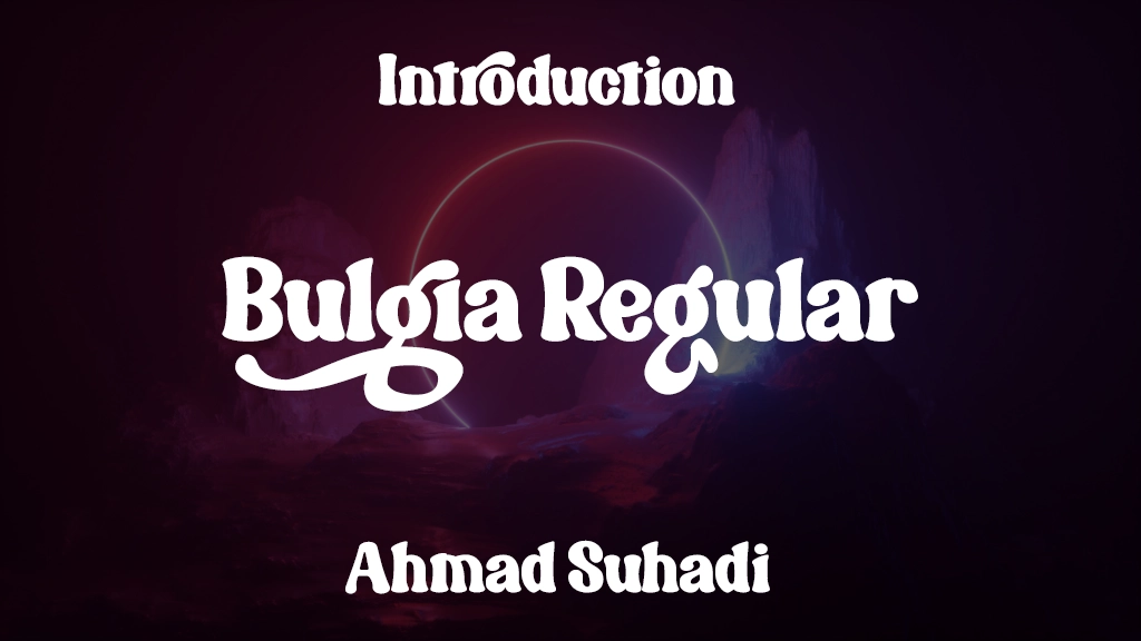 Bulgia Regular Font Sample Image 1