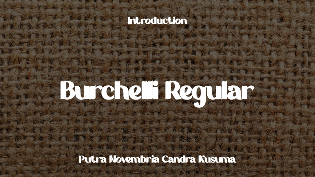 Burchelli Regular Font Sample Image 1