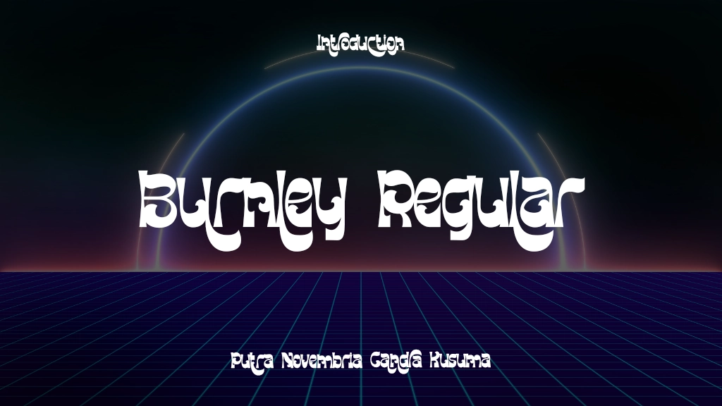 Burnley Regular Font Sample Image 1