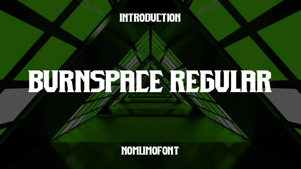 Burnspace Regular Font Sample Image 1