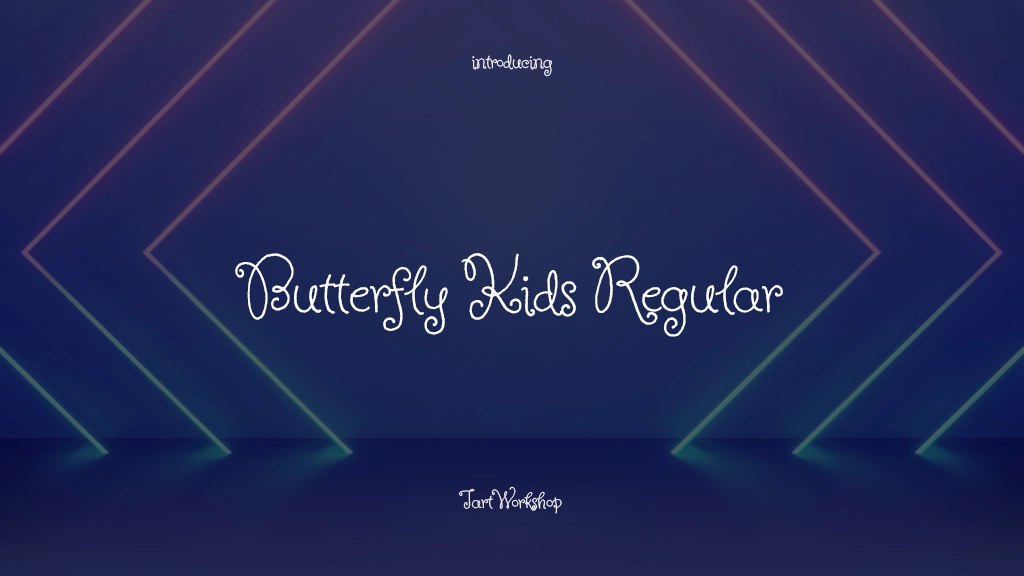 Butterfly Kids Regular Font Sample Images  1