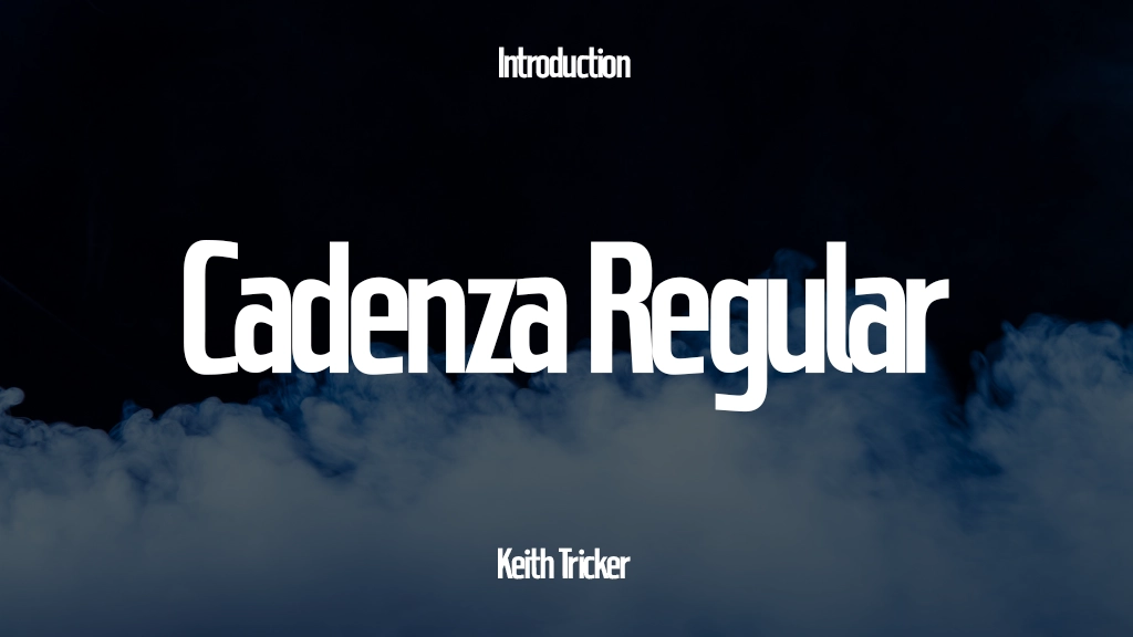 Cadenza Regular Font Sample Image 1