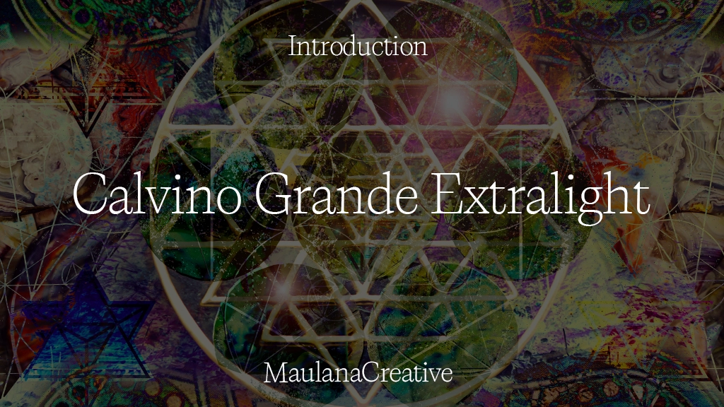 Calvino Grande Trial Extralight Font Sample Image 1