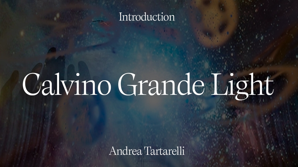 Calvino Grande Trial Light Font Sample Image 1