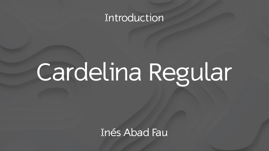 Cardelina Regular Font Sample Images  1