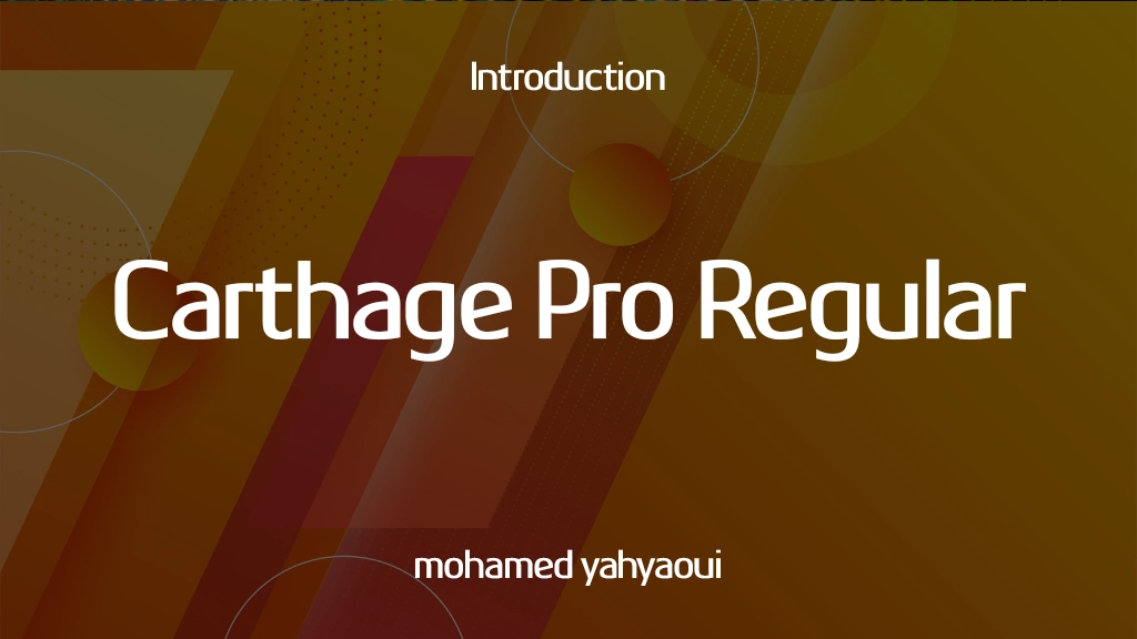 Carthage Pro Regular Font Sample Images  1