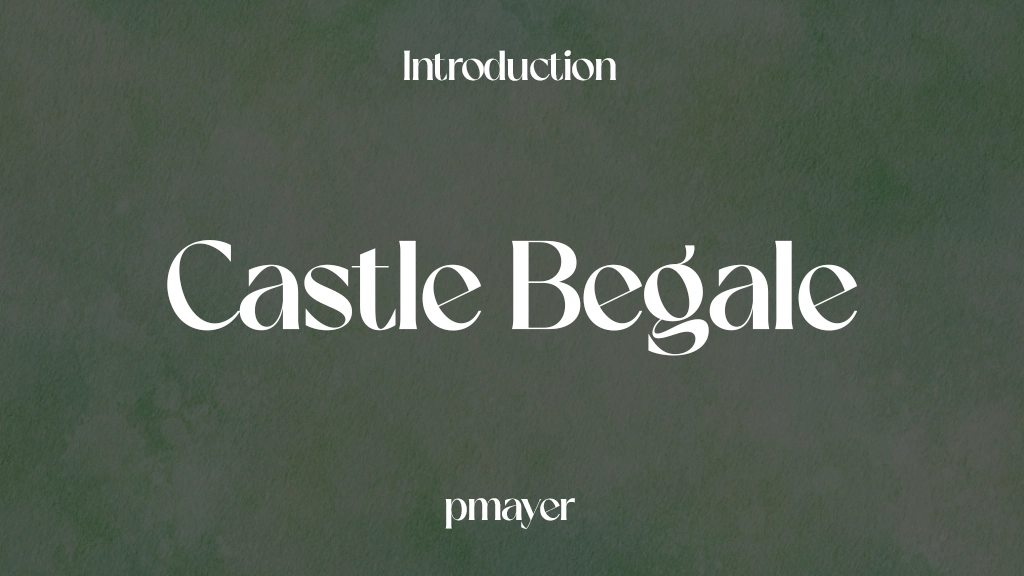 Castle Begale Font Sample Image 1