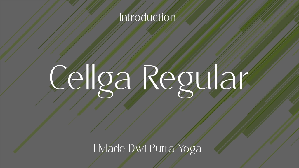 Cellga Regular Font Sample Images  1