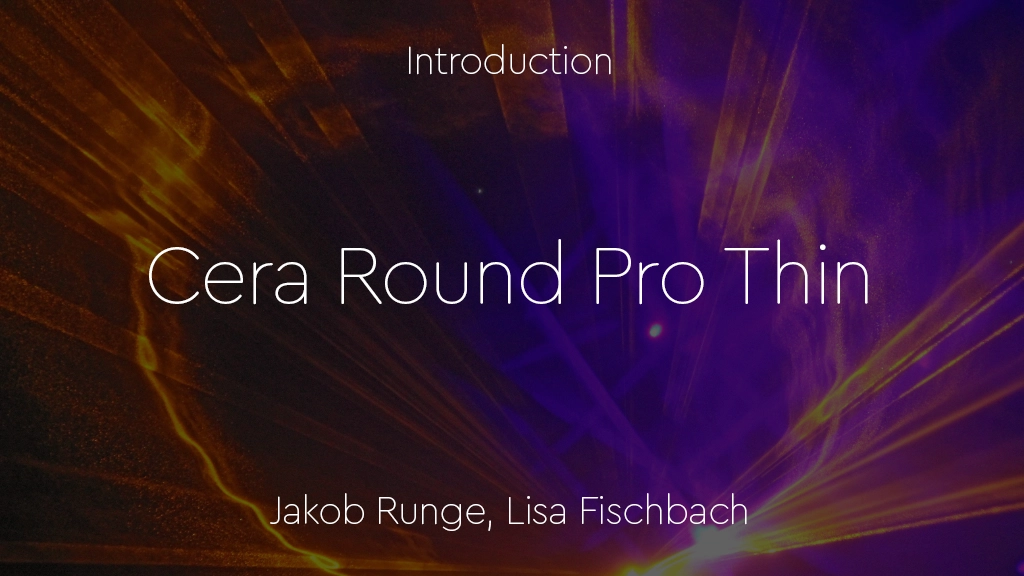 Cera Round Pro DEMO Thin Font Sample Image 1