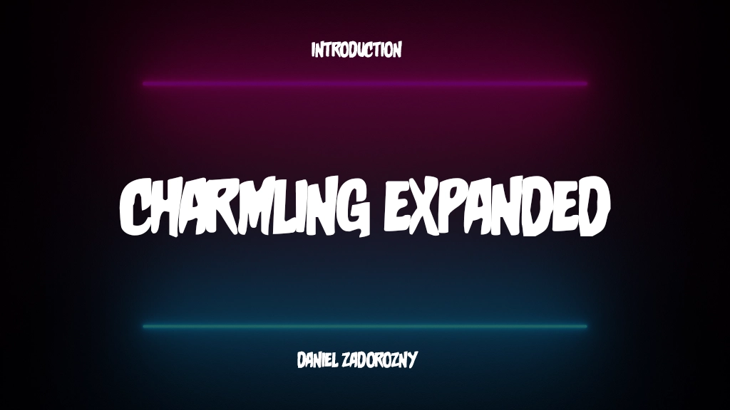 Charmling Expanded Expanded Immagini di esempio dei caratteri  1