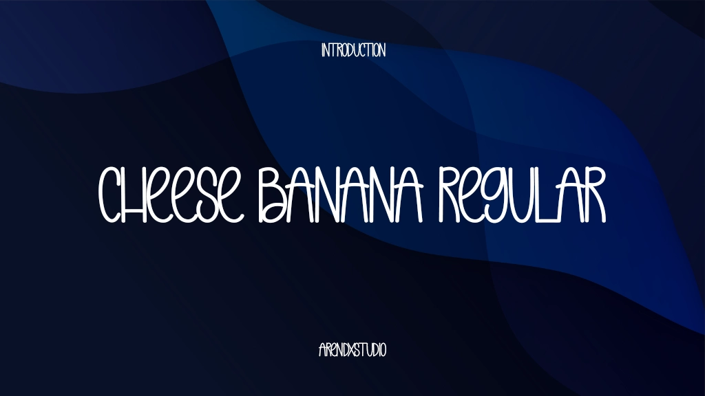 Cheese Banana Regular Font Sample Image 1