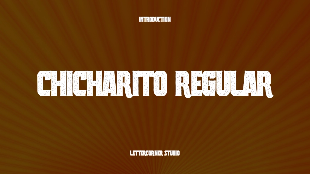 Chicharito Regular Font Sample Image 1