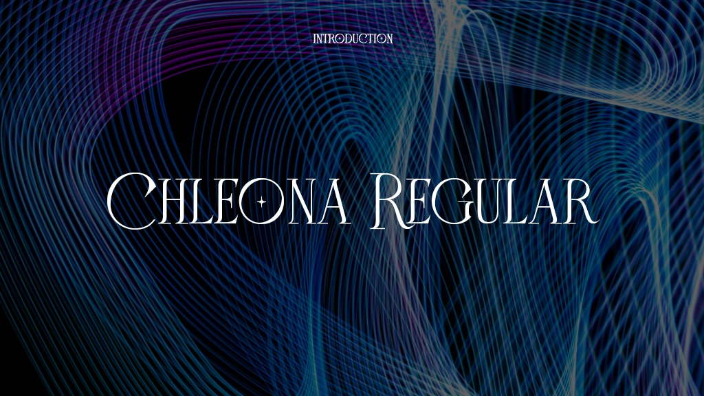 Chleona Regular Font Sample Images  1