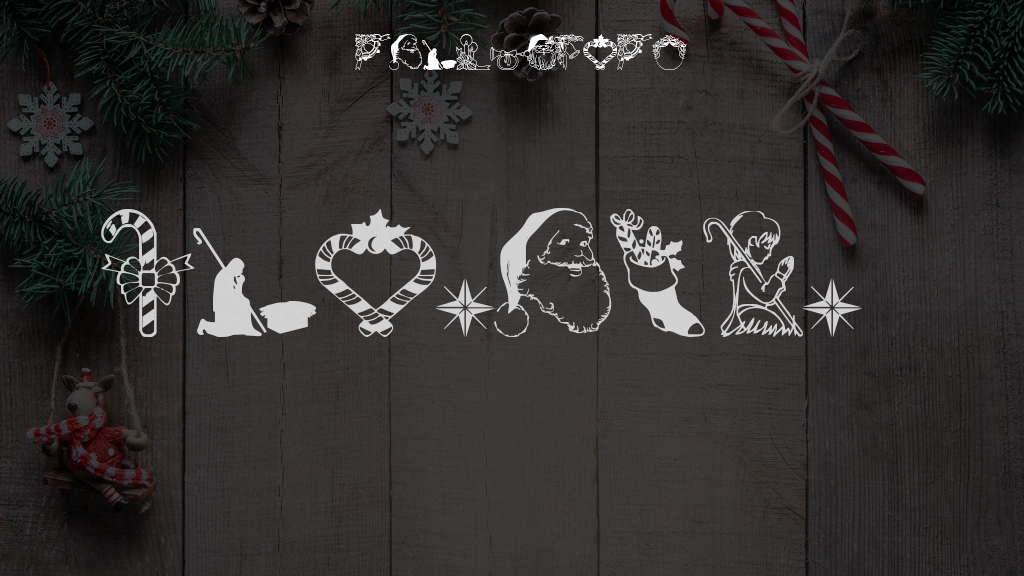 Christmas 3 Font Sample Images  1