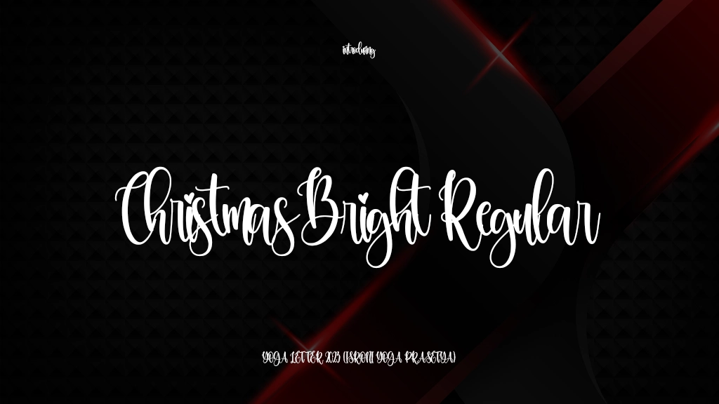 Christmas Bright Regular Font Sample Images  1