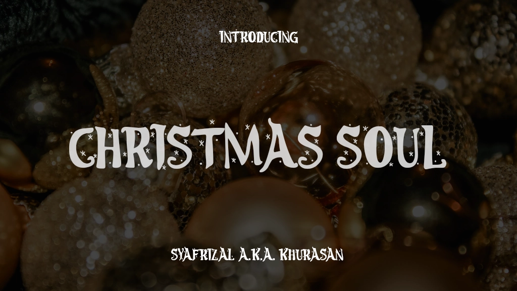 Christmas Soul Font Sample Images  1