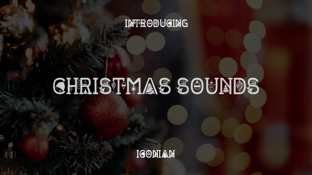 Christmas Sounds Font Sample Images  1