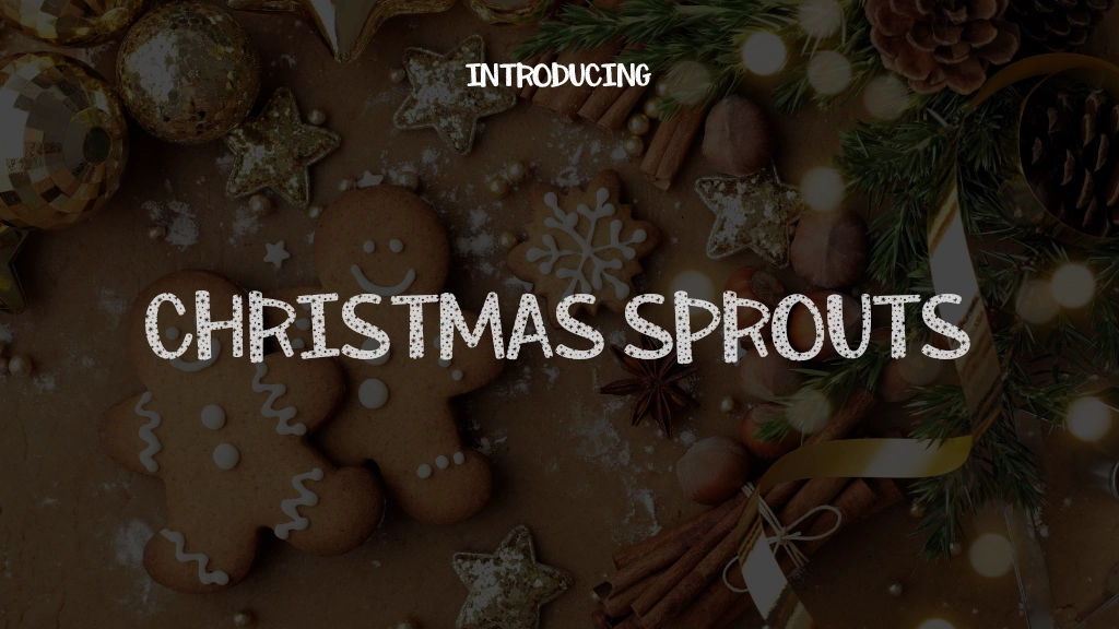 Christmas Sprouts Font Sample Images  1