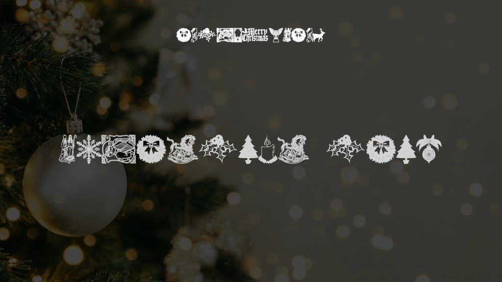 Christmas Time Font Sample Images  1