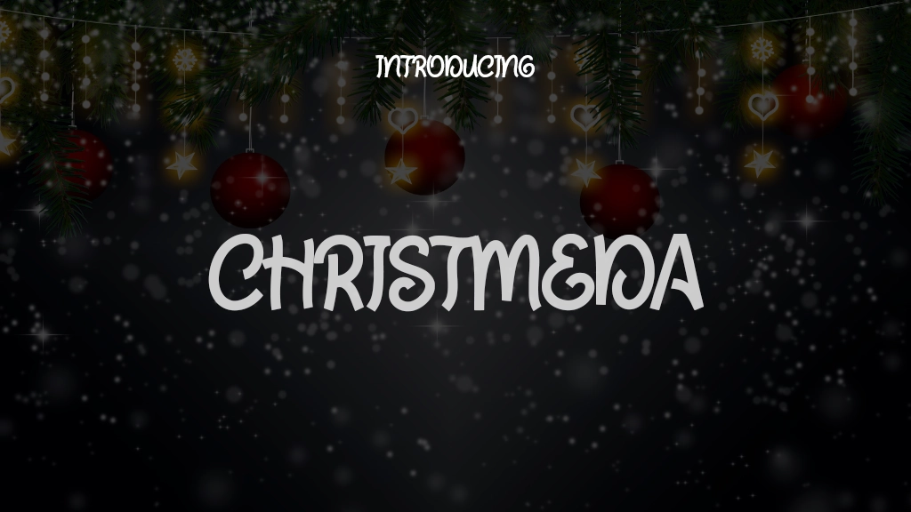 Christmeda Font Sample Images  1