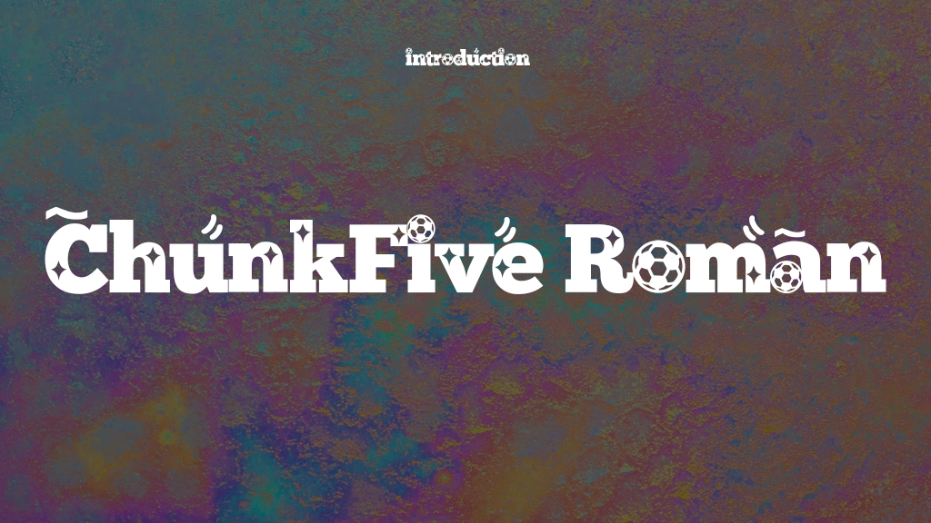 ChunkFive Roman Font Sample Images  1