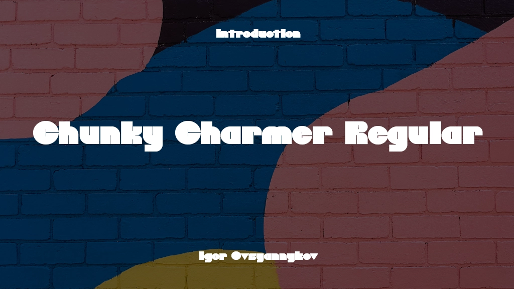 Chunky Charmer Regular Font Sample Image 1