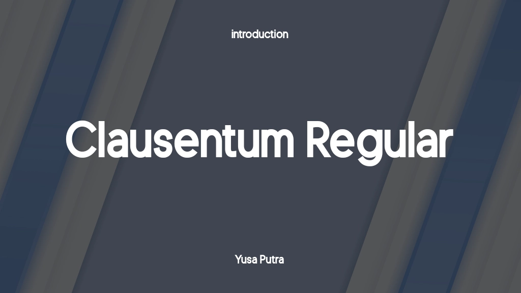 Clausentum Regular Font Sample Image 1