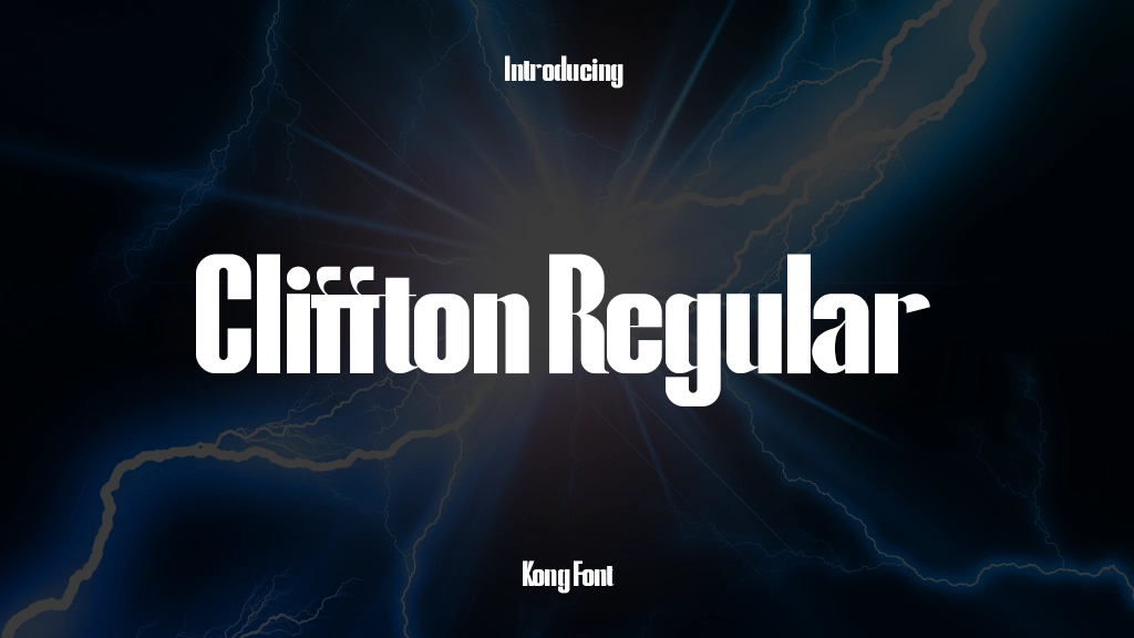 Cliffton Regular Font Sample Images  1