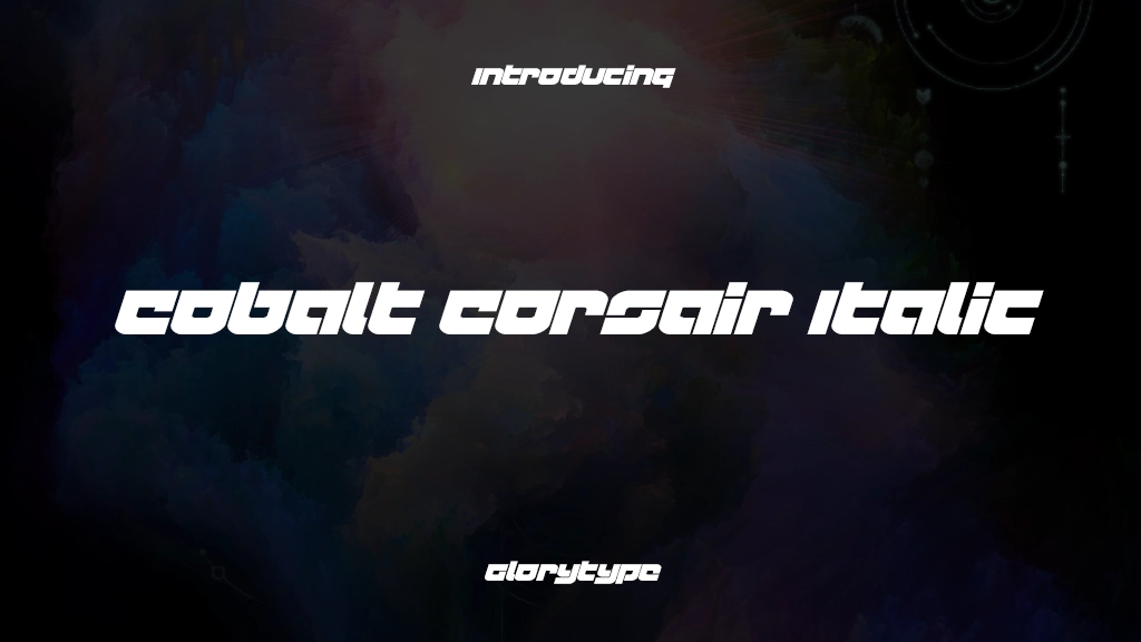 Cobalt Corsair Italic Immagini di esempio dei caratteri  1