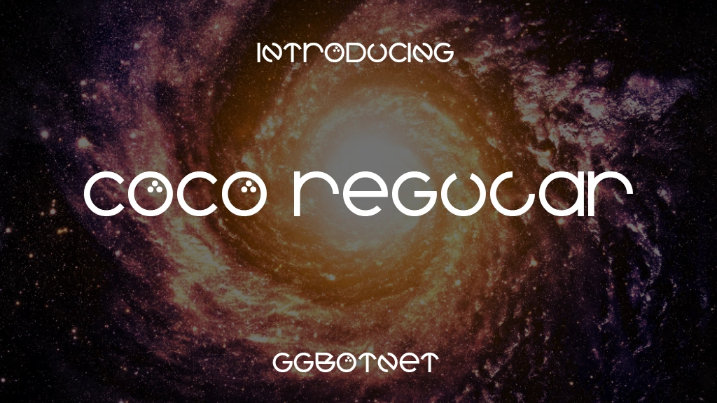 CoCo Regular Font Sample Images  1