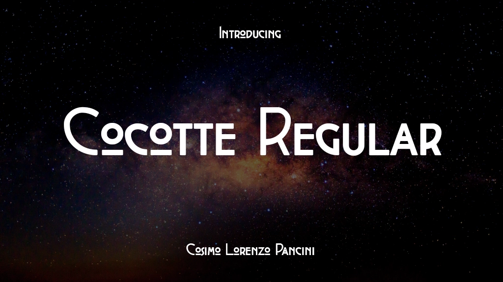 Cocotte Regular Font Sample Image 1