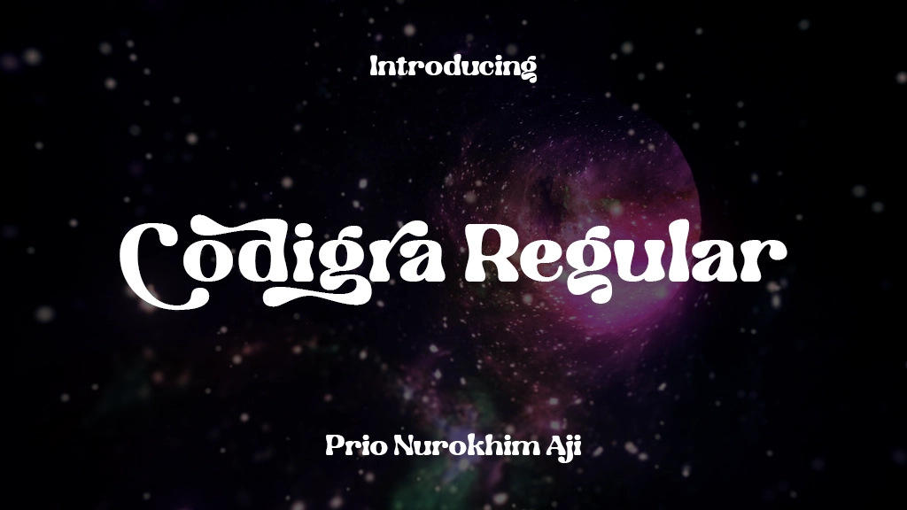 Codigra Regular Font Sample Images  1