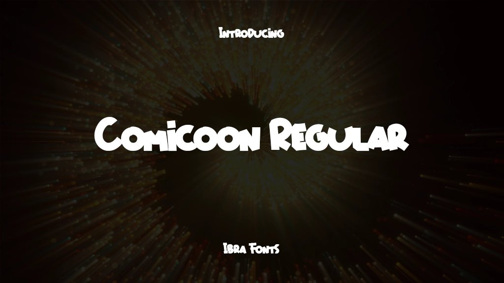 Comicoon Regular Font Sample Images  1