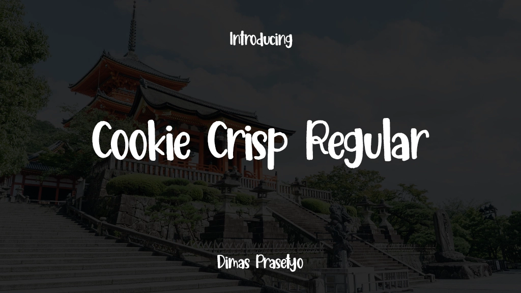 Cookie Crisp Regular Font Sample Image 1