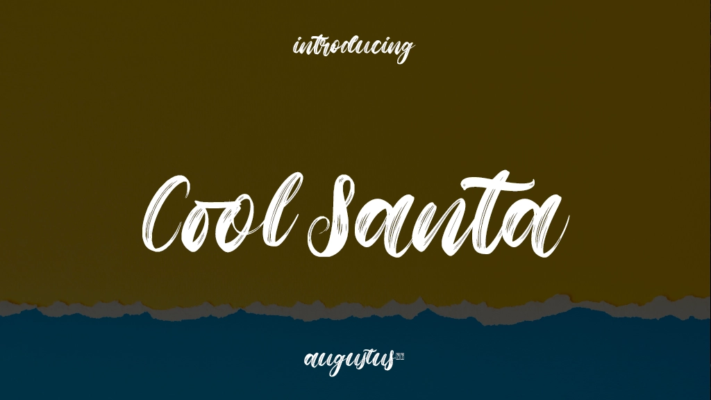 Cool Santa Font Sample Images  1